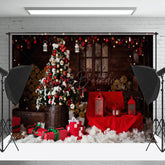 Lofaris Weihnachten Baum Stühle Protokoll Haus Urlaub Hintergrund